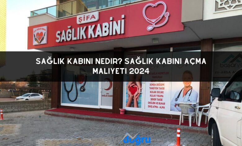 Sağlık Kabini Nedir? Sağlık Kabini Açma Maliyeti 2024