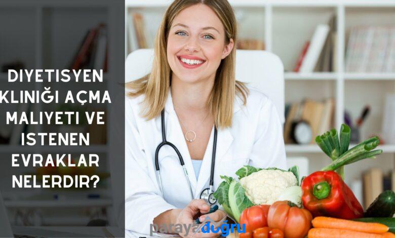 Diyetisyen Kliniği Açma Maliyeti ve İstenen Evraklar Nelerdir?