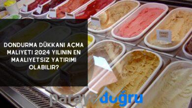 Dondurma Dükkanı Açma Maliyeti 2024 Yılının En Maliyetsiz Yatırımı Olabilir
