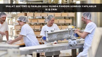 İmalat Sektörleri İş Fikirleri 2024 Yılında Pandemi Sonrası Yapılabilir 10 İş Fikri
