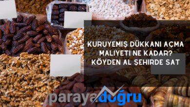 Kuruyemiş Dükkanı Açma Maliyeti Ne Kadar? Köyden Al Şehirde Sat